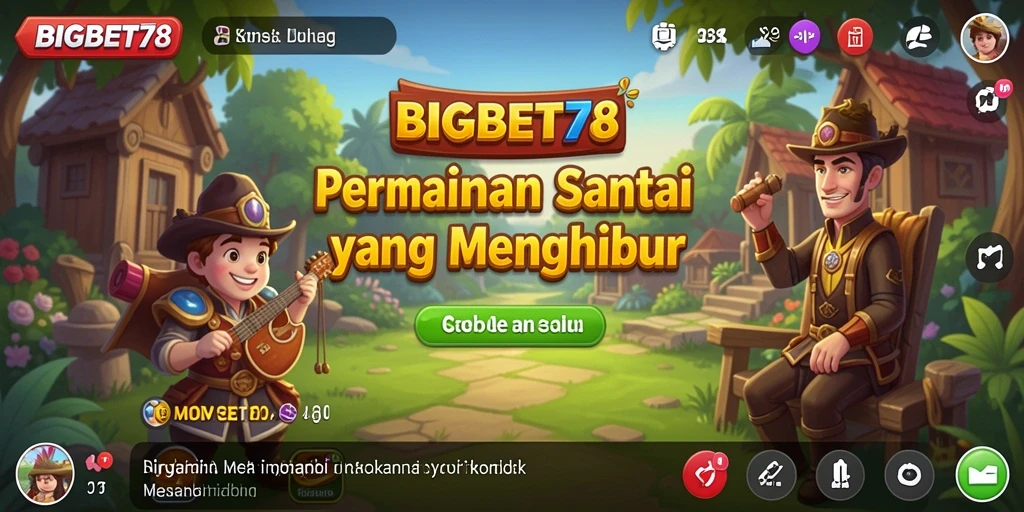 Gameplay menarik di BIGBET78 yang menyenangkan dan santai.