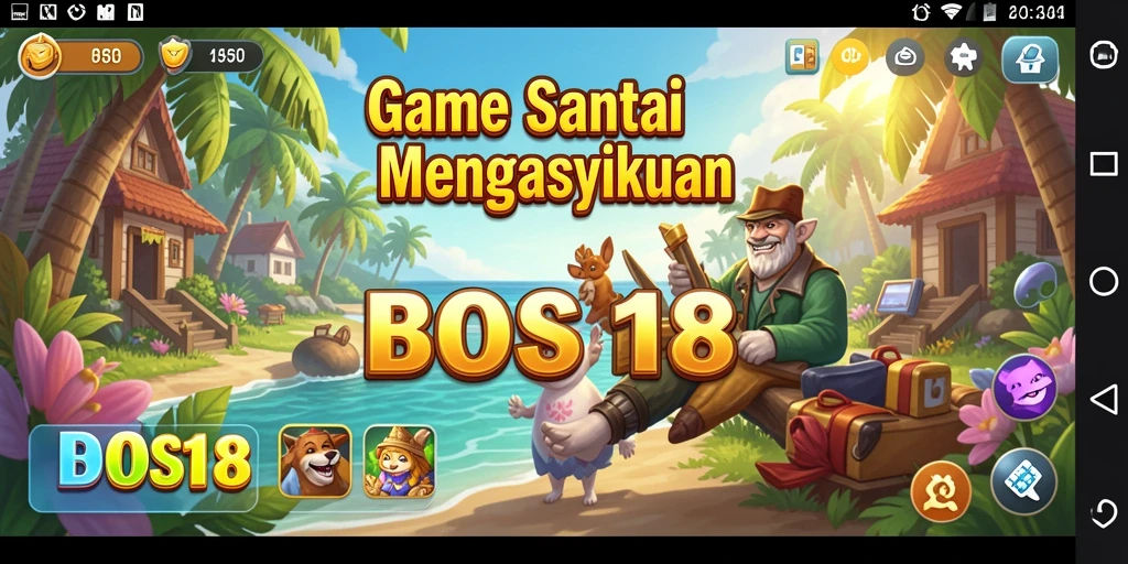 Tampilan gameplay menarik dan menyenangkan dari BOS138.