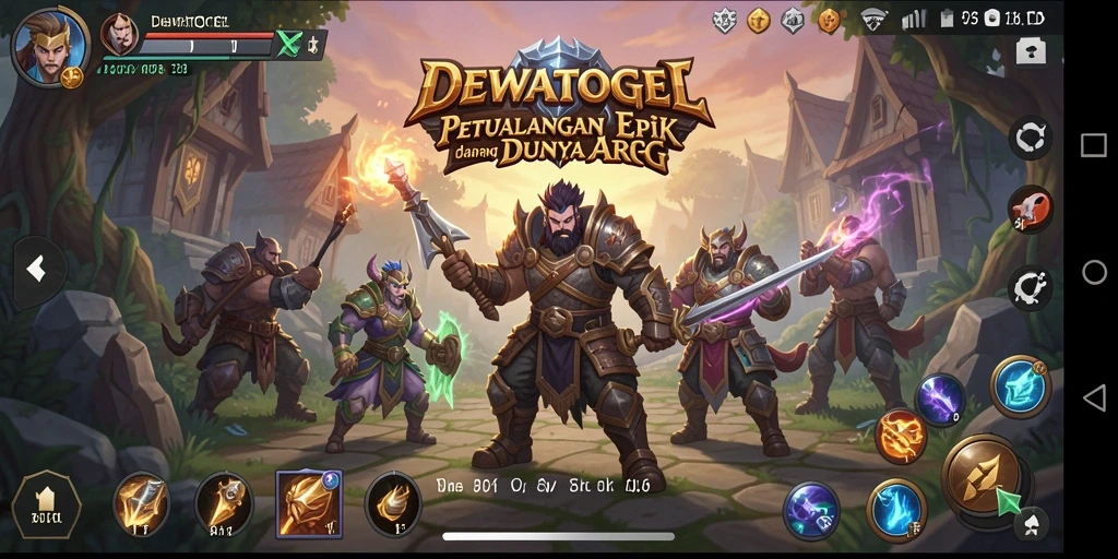 Gameplay seru dan mendebarkan di dunia ARPG DEWATOGEL.