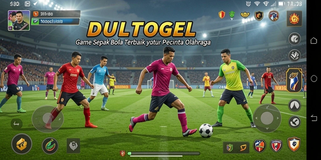 Tampilan penuh aksi dalam gameplay DULTOGEL yang menggugah semangat.