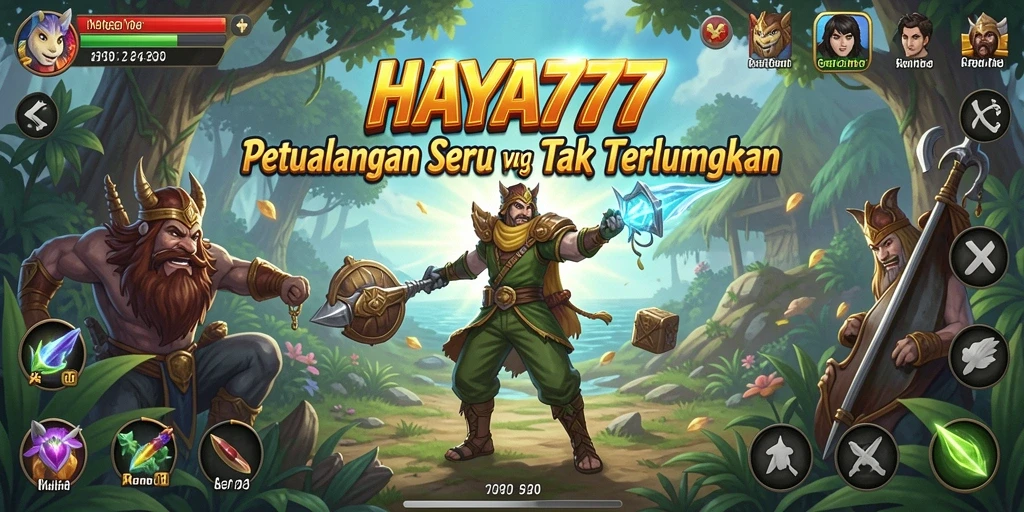Tampilan gameplay HAYA777 yang mendebarkan dan penuh petualangan.