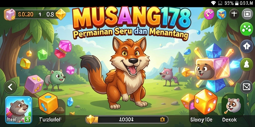 Tampilkan gameplay seru dari MUSANG178 dengan teka-teki menantang.