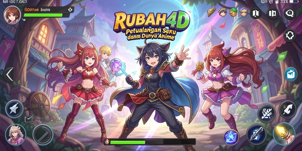Tampilan gameplay RUBAH4D yang memukau dan penuh warna.