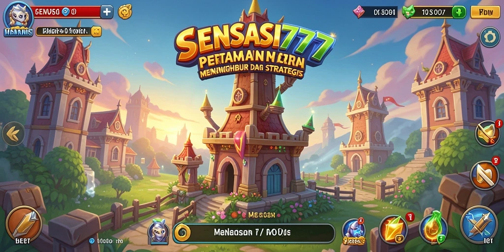 Tampilan menarik dengan aksi menara pertahanan yang mendebarkan.