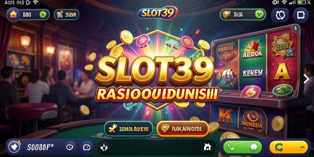 Tampilan gameplay SLOT39 yang menarik dengan efek visual menawan.