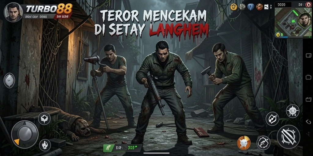 TURBO88 menampilkan gameplay horor yang mencekam dan mendebarkan.